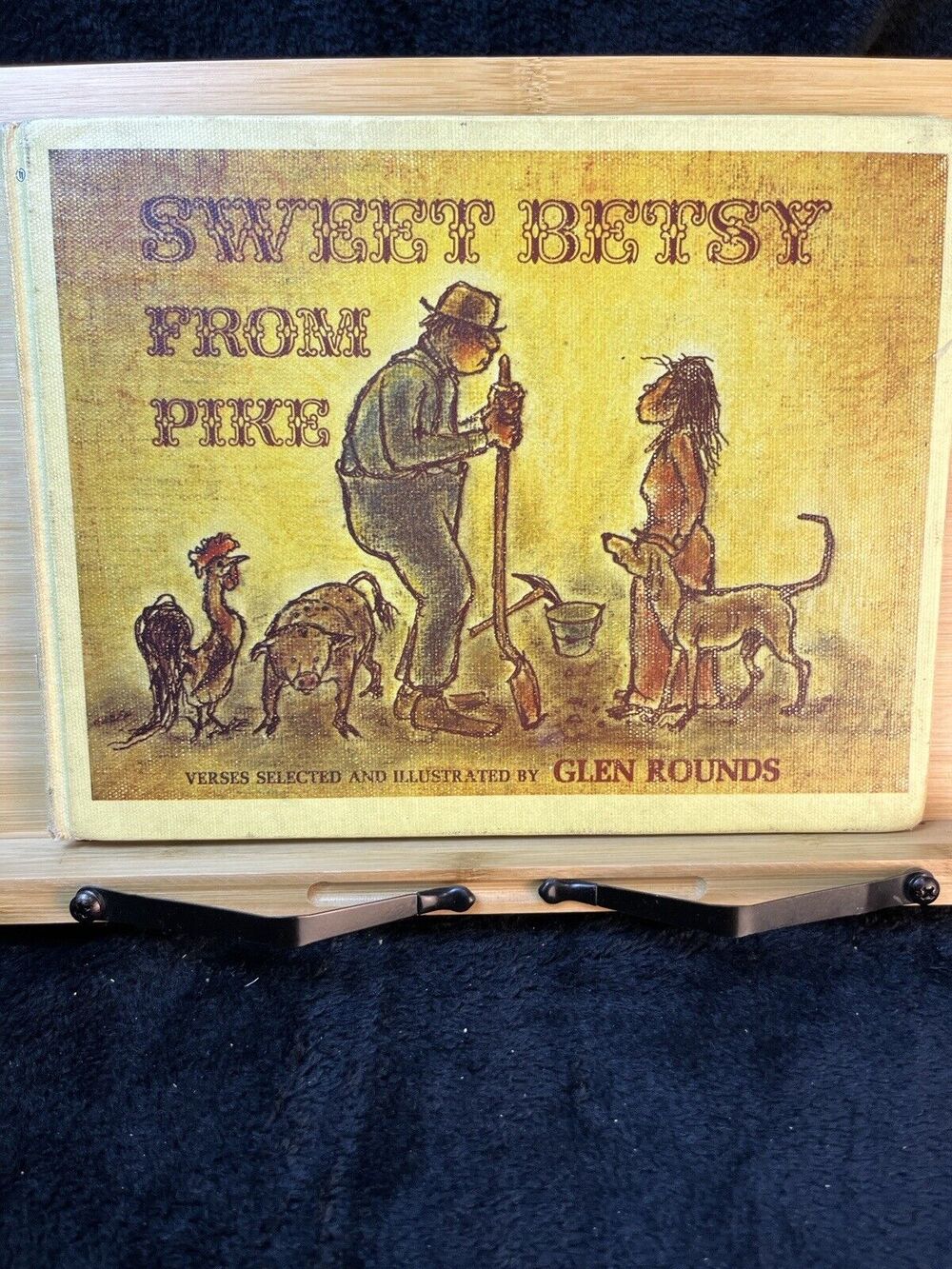 Sweet Betsy from Pike By Glen Rounds - Hardcover Published in 1973